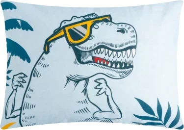 Наволочка "Этель" T-Rex king , 50*70 см, 100% хлопок