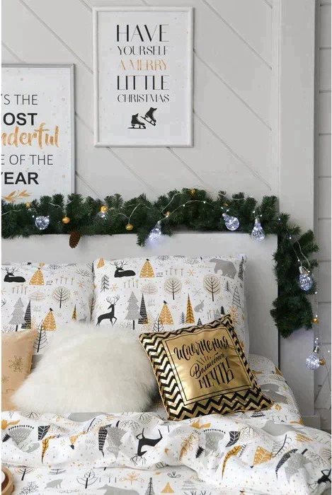 Постельное бельё Этель 1.5 сп Let it snow (вид 1) 143х215 см, 150х214 см, 70х70 см - 2 шт