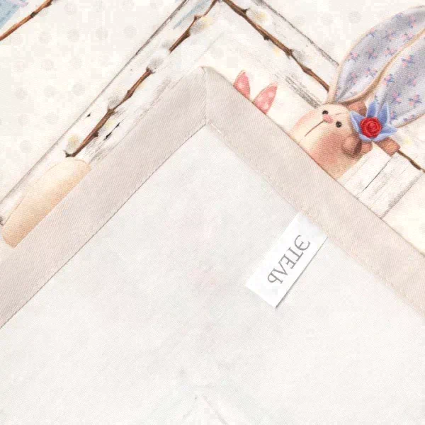 Дорожка на стол ««Пасхальные Тильды»» 40х146 см, 100% хл, саржа 190 гр/м2