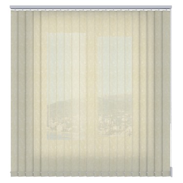 Вертикальные тканевые жалюзи new 02, кремовый, 89 мм