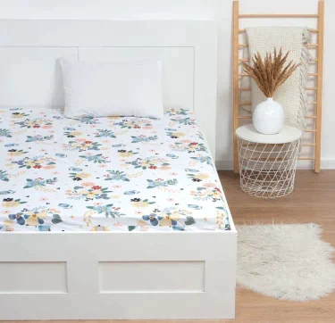 Простыня на резинке LoveLife 180х200х25см, 100% хлопок, сатин, 125г/м²