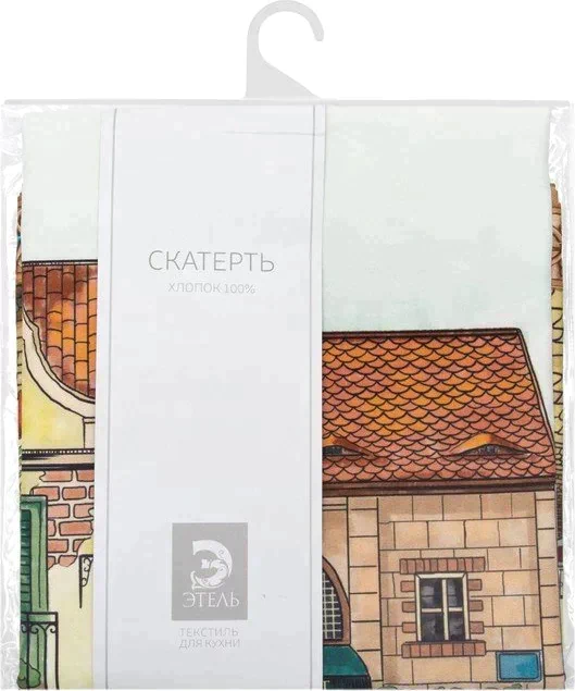 Скатерть "Этель" Италия 110х150 см, 100% хл, саржа 190 гр/м2