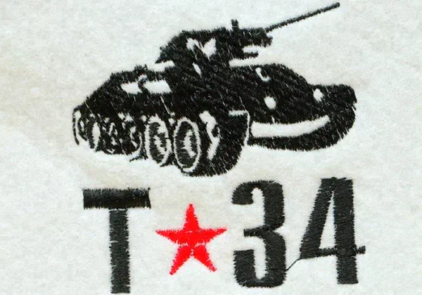 Шапка для бани "Т-34", войлок, белая