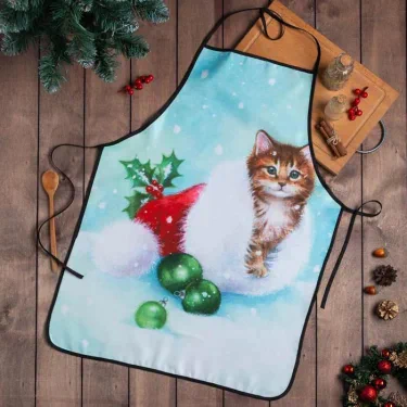 Фартук Доляна "Котёнок" 55х72см, 100%пэ