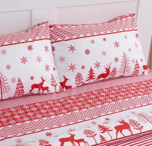 Постельное белье LoveLife дуэт Reindeer 143*215см-2шт,240*225см,50*70см-2шт