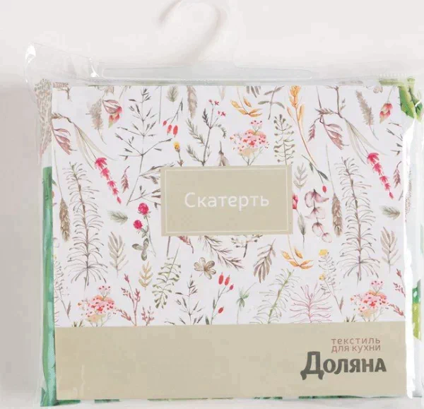Скатерть «Доляна» Кактусы 110×140 см, 100% п/э