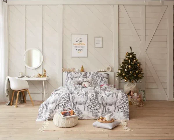 Постельное бельё "Этель" 1.5 сп Лесная сказка 143*215 см, 150*214 см, 70*70 см - 2 шт