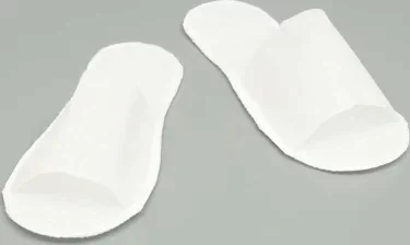 Одноразовые тапочки, эконом, белые, 42 р.