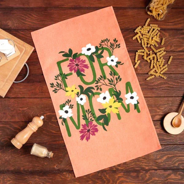 Полотенце кухонное Доляна For mom, 35х60 см, 100% хл, 160г/м2