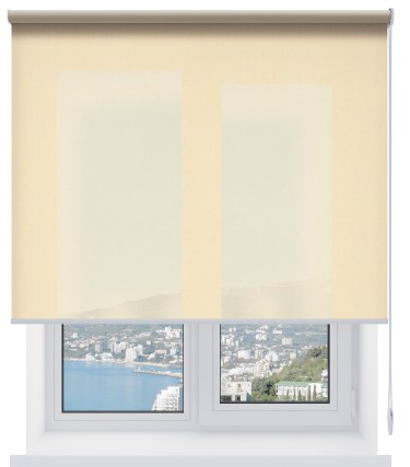 Рулонная штора Фокус 02 ваниль