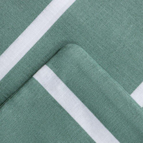 Постельное бельё Этель Дуэт Mint stripes 143х215 см-2шт, 220х240см, 70х70см-2шт, 100% хлопок, поплин