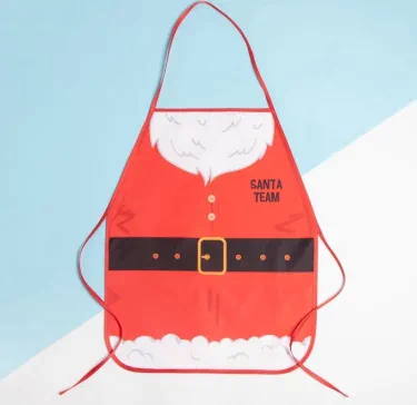 Фартук детский для творчества Этель "Santa", 49 х 39 см, 100% полиэстер