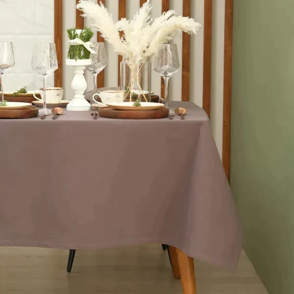 Скатерть Этель Kitchen 150х220 см, цвет коричневый, 100% хл, саржа 220 г/м2