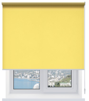 Рулонная штора Натали ВО 04 лимонный