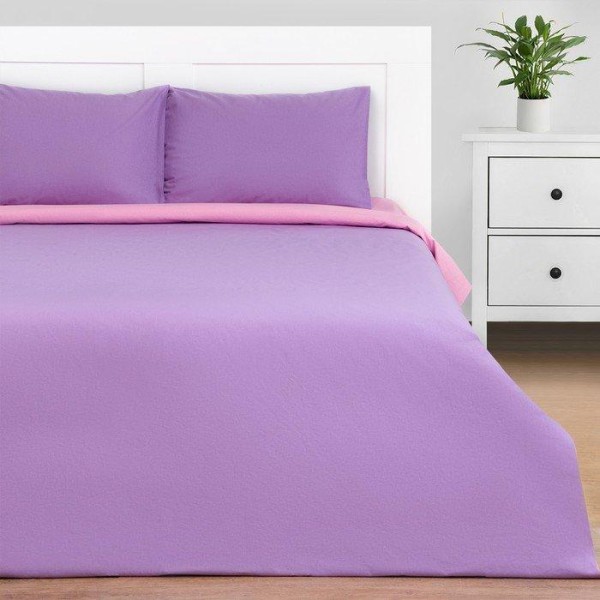 Постельное бельё Этель дуэт Lilac mood 143х215-2шт, 220х240, 50х70-2 шт