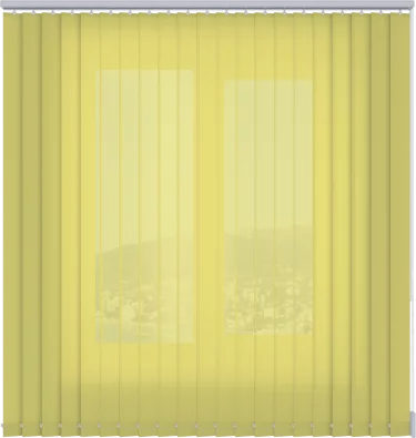 Вертикальные жалюзи Лайн 91 лимонный new