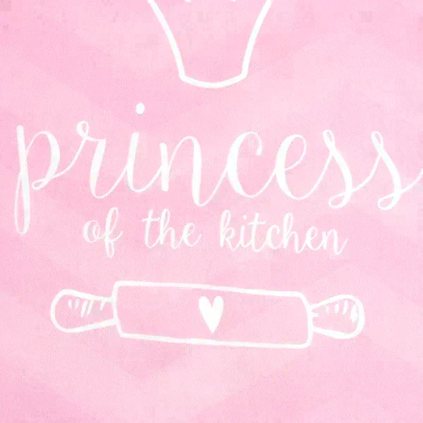 Фартук детский Этель "Princess", 46х60 см, 100% хлопок, саржа