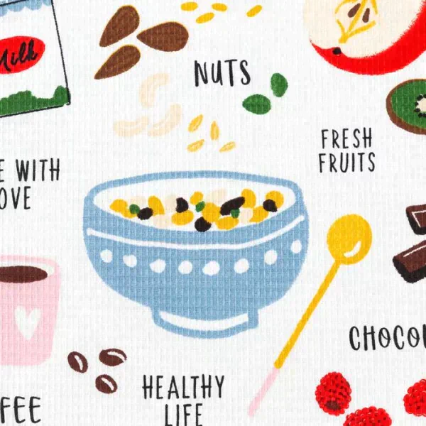 Полотенце кухонное Доляна Granola, 35х60 см, 100% хл, 160г/м2