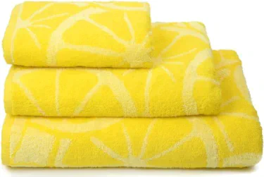 Полотенце махровое Lemon color, 50х90 см, цвет жёлтый