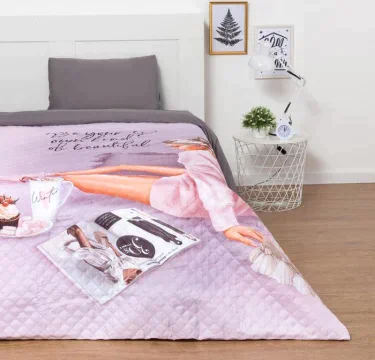Покрывало Этель 1,5 сп Sweet holidays, 145х210 см, микрофибра
