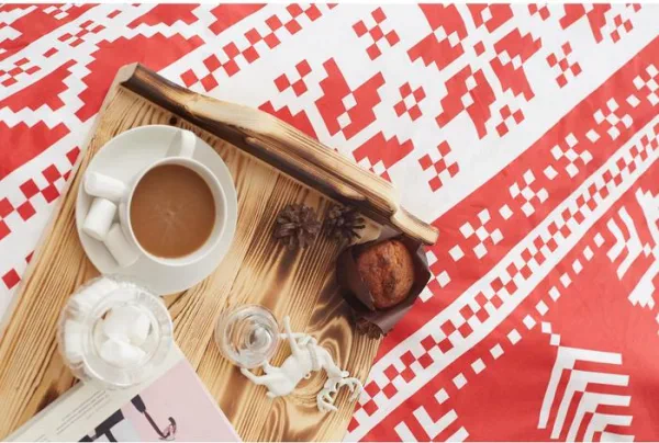 Постельное белье LoveLife дуэт "Christmas ornament" 143*215см-2шт,240*225см,50*70см-2шт