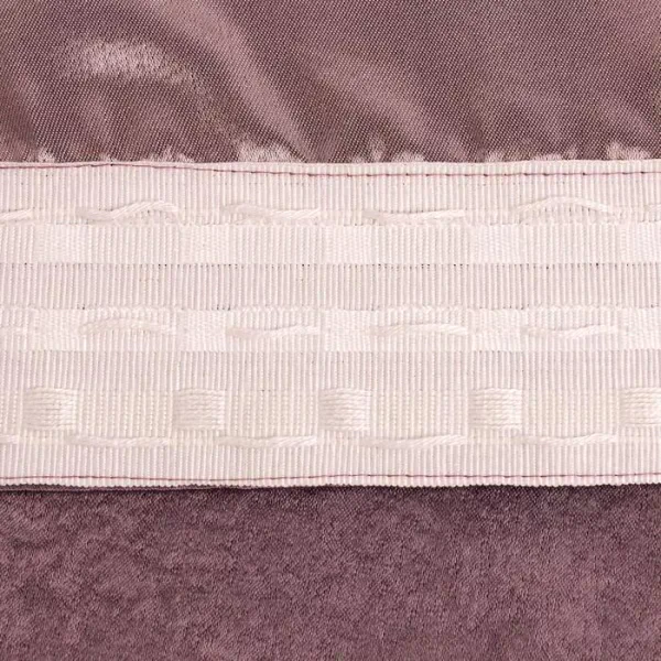 Штора портьерная Этель "Классика"цв.фиолетовый, 130*300 см,100% п/э