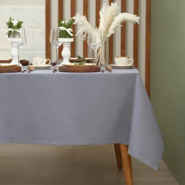 Скатерть Этель Kitchen 150х220 см, цвет синий, 100% хл, саржа 220 г/м2