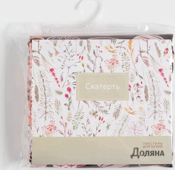 Скатерть «Доляна» Пончики 110×140 см, 100% п/э