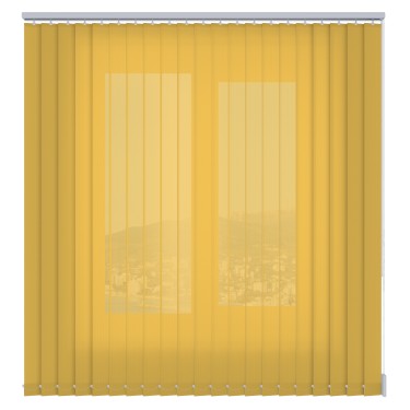 Вертикальные жалюзи Лайн 15 желтый new