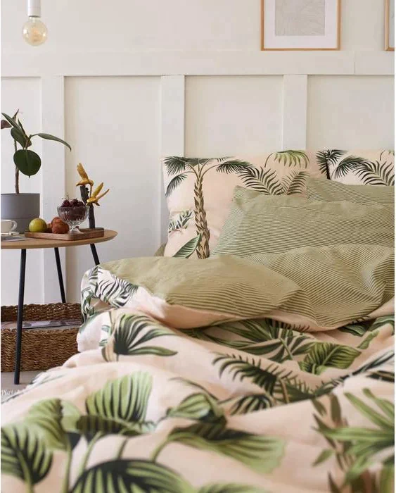Постельное белье Этель 2 сп Tropics 175*215 см, 200*220 см, 70*70 см- 2 шт