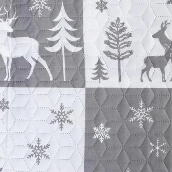 Покрывало LoveLife 2 сп "New year forest" 180*210±5см