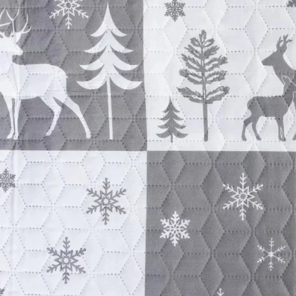 Покрывало LoveLife 2 сп "New year forest" 180*210±5см