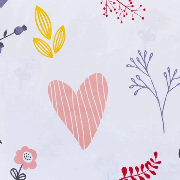 Постельное белье "Этель" 2 сп Flower garden 175*215 см, 200*220 см, 70*70 см -2 шт