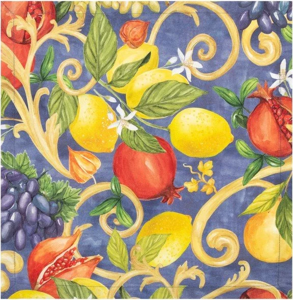 Скатерть "Этель" Southern fruits147*219 +/-2 см с ГМВО, 100% хл, саржа 190г/м2