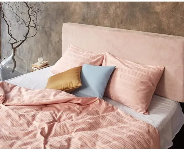 Комплект Этель "Rose gold" Пододеяльник 200*217,наволочка 70*70-2шт,страйп-сатин,125 г/м²