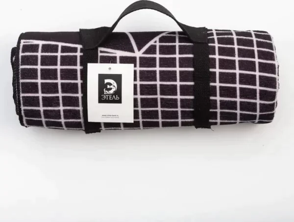 Полотенце пляжное с ручками Этель «Абстракция», 70*140 см,250гр/м2,100%п/э