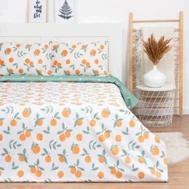 Постельно бельё LoveLife 1,5сп «Апельсиновый рай» 143х215см, 150х225см, 50х70см-2шт