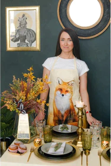 Фартук «Этель: Лес», 65 × 60 см, хлопок 100 %, саржа, 190 г/м²