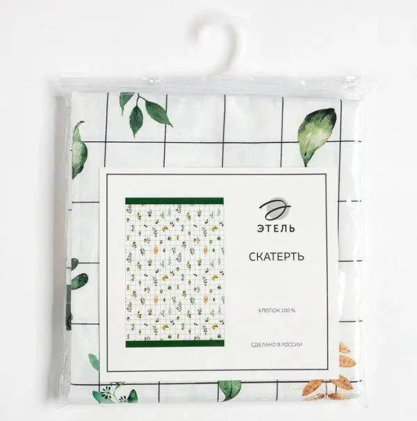 Скатерть "Этель" Flora  149х220 см, 100% хл, саржа 190 г/м2