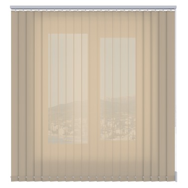 Вертикальные жалюзи Лайн 29 бежевый new