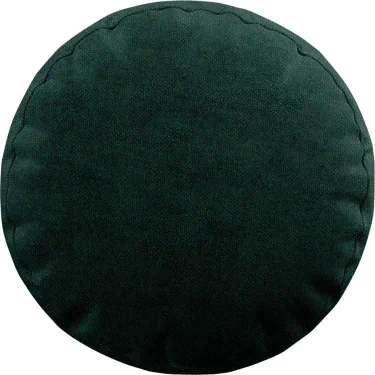 Подушка круглая Cortin cotton блэкаут изумруд