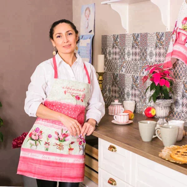 Фартук "Этель" Любимая бабушка  60х65 см см, 100% хл, репс 190 гр/м2