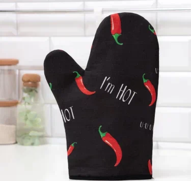 Варежка-прихватка "Pepper" 20х28см, репс, 100% х/л, ватин 250г/м2