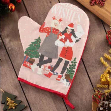 Варежка-прихватка "Warm Wishes" 20х28см, саржа, 100% х/л, ватин 250г/м2
