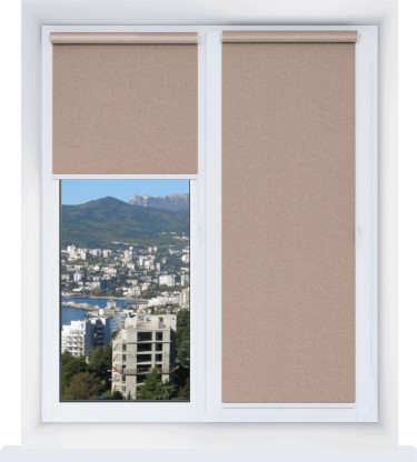 Рулонная штора Мини Фокус 11 капучино