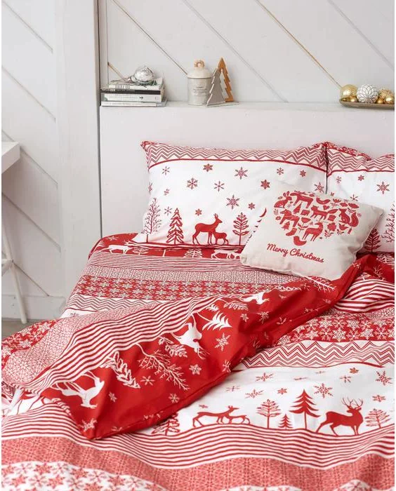 Постельное белье LoveLife евро Reindeer 200*217см,240*225см,50*70см-2шт