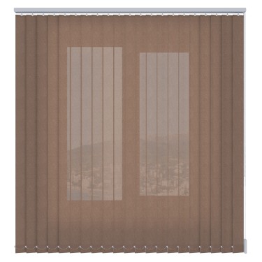 Вертикальные жалюзи Фокус 11 капучино