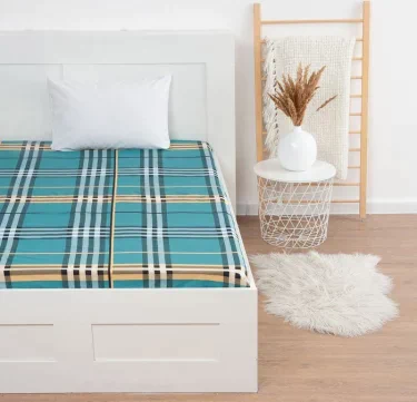 Простыня на резинке LoveLife 160*200*25см, "Holidays", 100% хлопок, сатин, 125г/м²