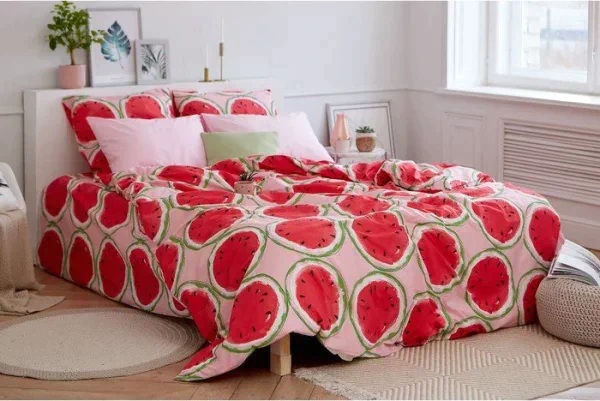 Постельное бельё «Этель» 1.5 сп Juicy summer 143*215 см, 150*214 см, 70*70 см - 2 шт