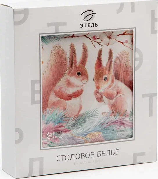 Скатерть Этель "Pink magic" 150х110см +/-3см с ГМВО, хл100%